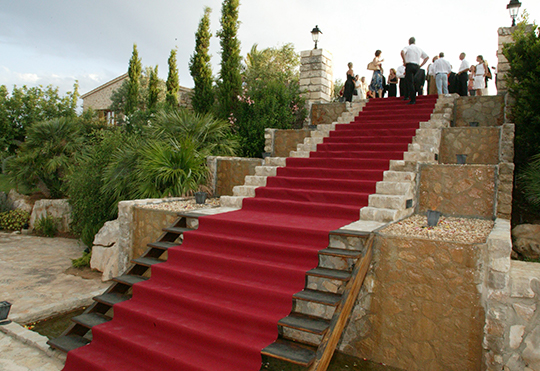 carpet rental for wedding events